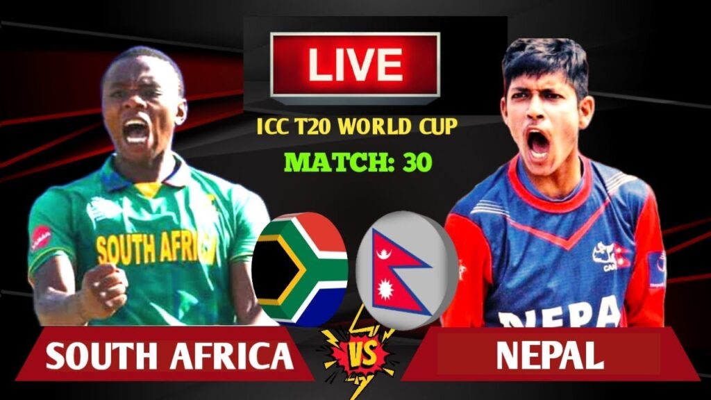 ICC Men’s T20 World Cup: South Africa vs. Nepal – Match Overview