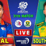 ICC Men’s T20 World Cup: South Africa vs. Nepal