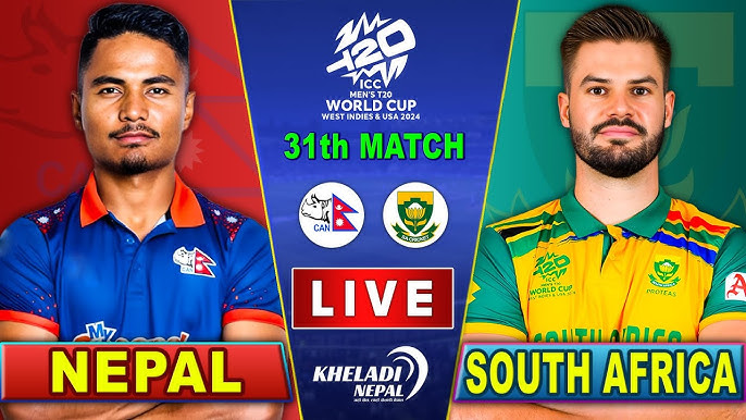 ICC Men’s T20 World Cup: South Africa vs. Nepal