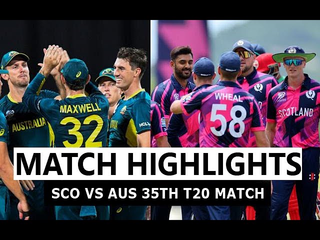 2024 T20 World Cup: Scotland vs. Australia A Battle both Passion and Power