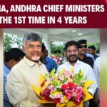 Ten years later, a thaw: Telangana and Andhra chief ministers greet each other and start tough talks.