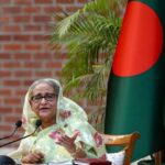 Ms Sheikh Hasina resigned and left the country on Monday