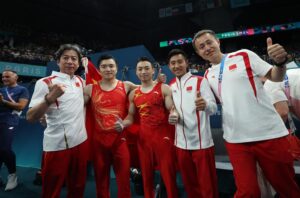 Liu Yang won China's first gymnastics gold at the Paris Olympics